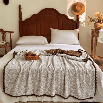Ownkoti Countryside Ditsy Floral Decorative Throw Blanket - image 27