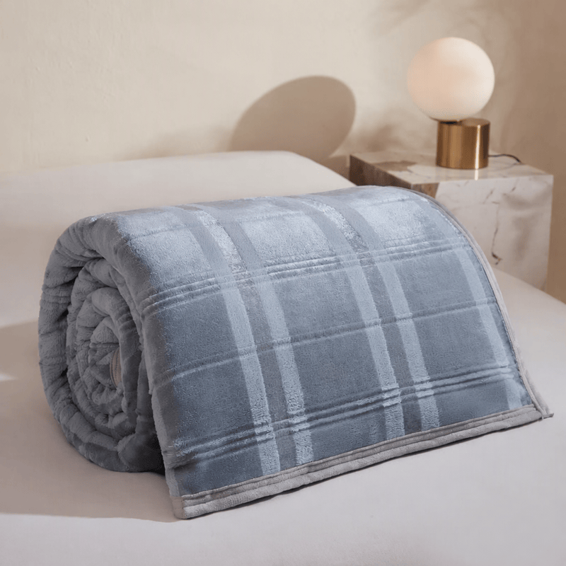 Ownkoti Soft Striped Plaid Fleece Blanket - image 23