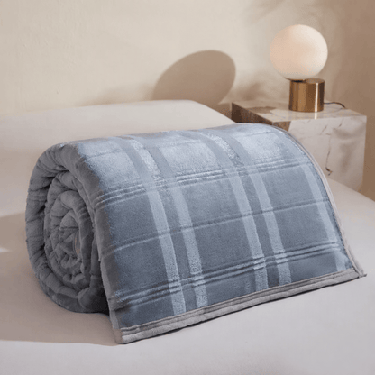 Ownkoti Soft Striped Plaid Fleece Blanket - image 23