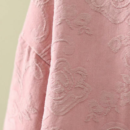 Ownkoti Vintage Cotton Linen Frog Button Lounge Top - image 7