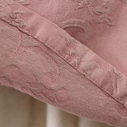 Ownkoti Vintage Cotton Linen Frog Button Lounge Top - image 9