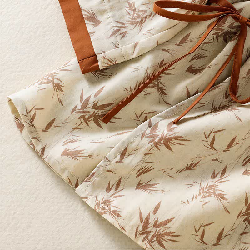 Ownkoti Floral Cross Wrap Casual Lounge Shirt - image 7
