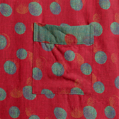 Ownkoti Vintage Polka Dot Cotton Kimono Robe - image 4