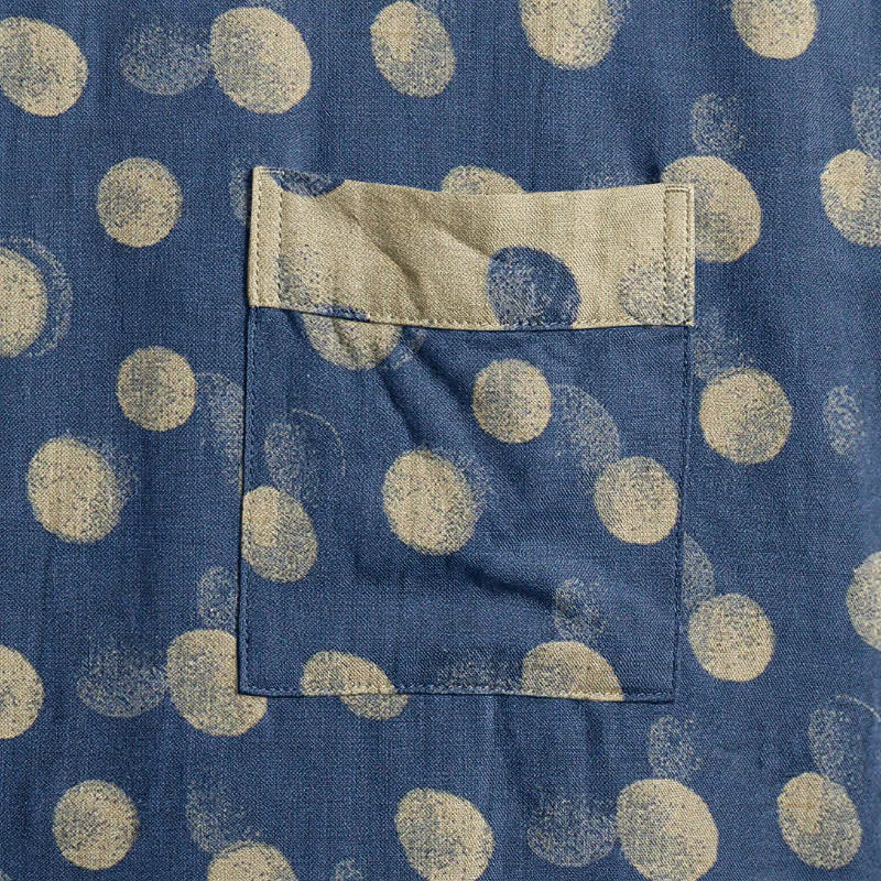 Ownkoti Vintage Polka Dot Cotton Kimono Robe - image 14