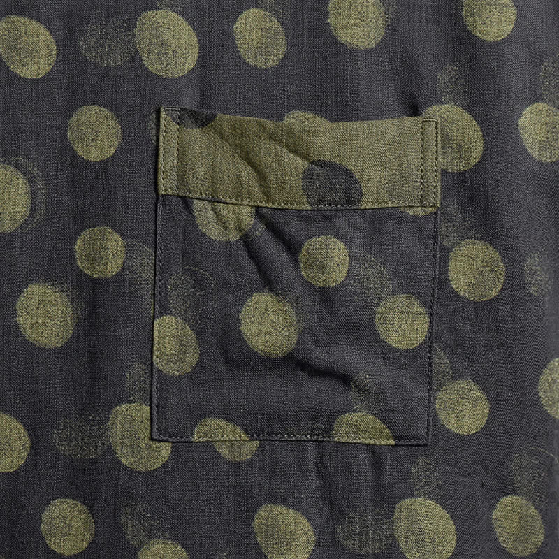 Ownkoti Vintage Polka Dot Cotton Kimono Robe - image 24