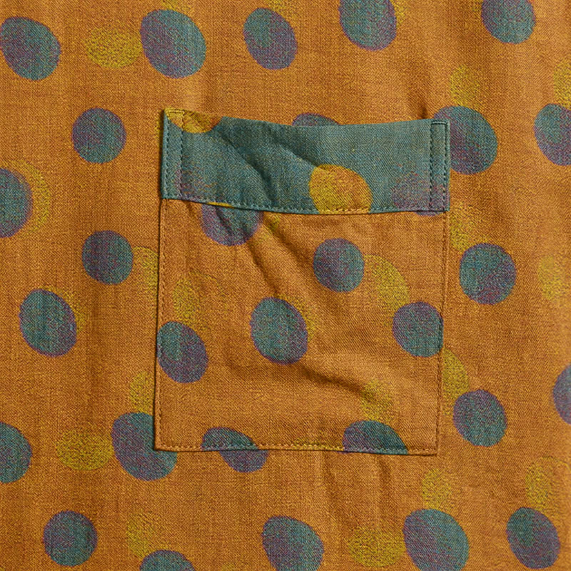 Ownkoti Vintage Polka Dot Cotton Kimono Robe - image 29
