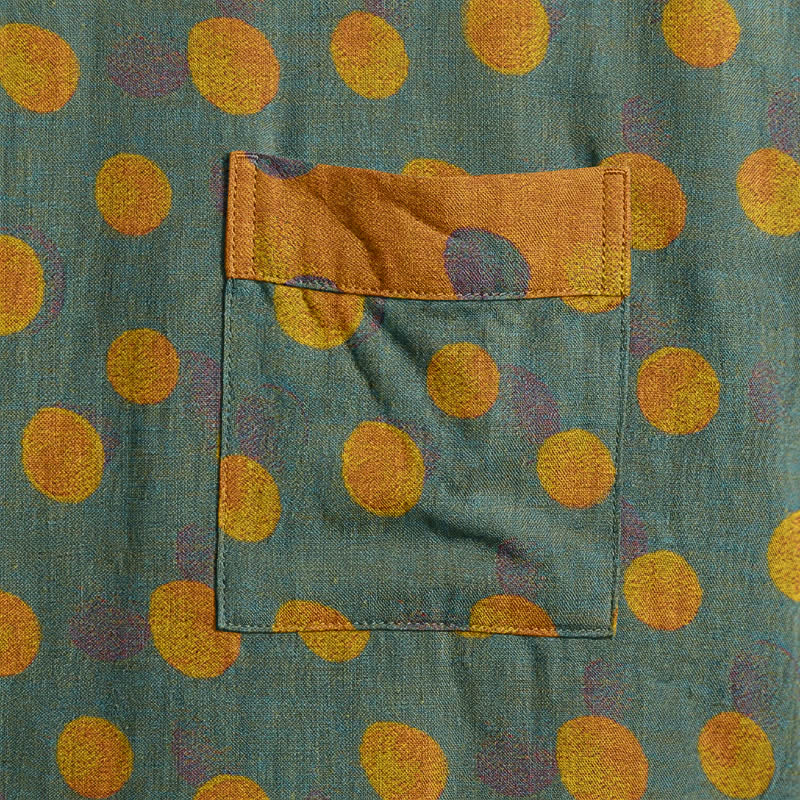 Ownkoti Vintage Polka Dot Cotton Kimono Robe - image 34