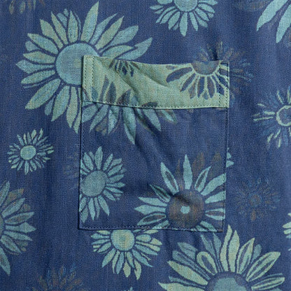Ownkoti Vintage Sunflower Cotton Gauze Kimono Robe - image 14