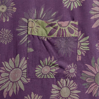 Ownkoti Vintage Sunflower Cotton Gauze Kimono Robe - image 4