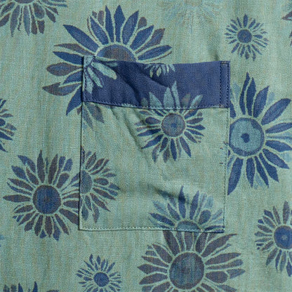 Ownkoti Vintage Sunflower Cotton Gauze Kimono Robe - image 19