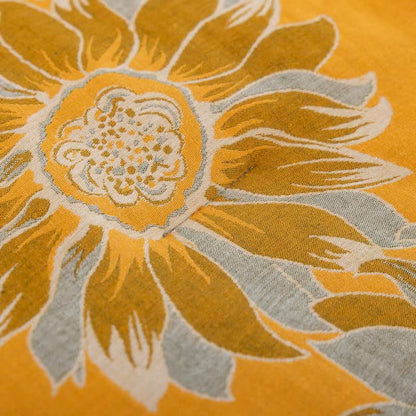 Ownkoti Vintage Orange Sunflower Cotton Gauze Quilt - image 11