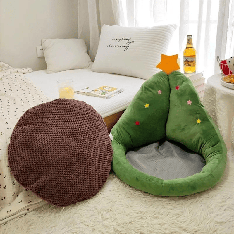 Ownkoti Christmas Tree Shaped Plush Cushion - image 4