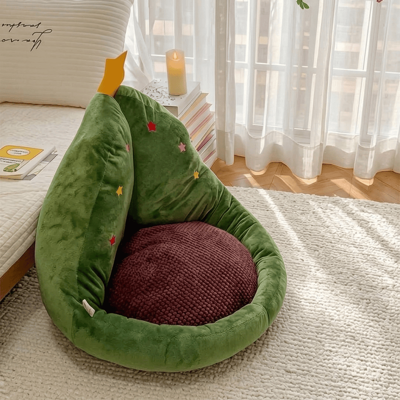 Ownkoti Christmas Tree Shaped Plush Cushion - image 1