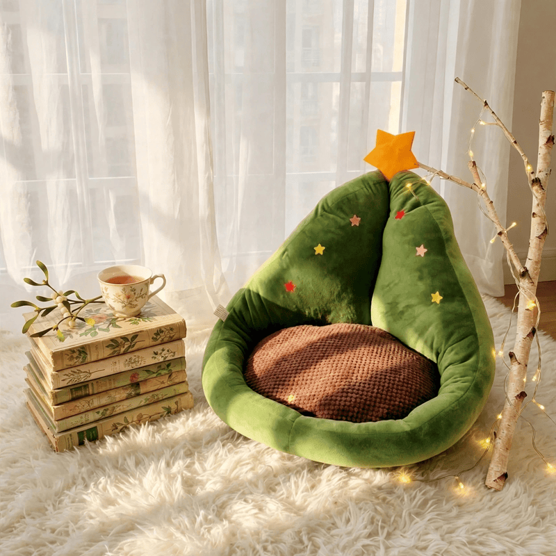 Ownkoti Christmas Tree Shaped Plush Cushion - image 3
