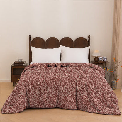 Ownkoti Botanical Flower Reversible Cotton Quilt - image 22