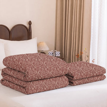 Ownkoti Botanical Flower Reversible Cotton Quilt - image 17