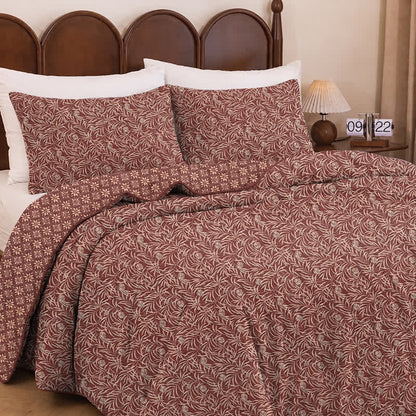 Ownkoti Botanical Flower Reversible Cotton Quilt - image 20