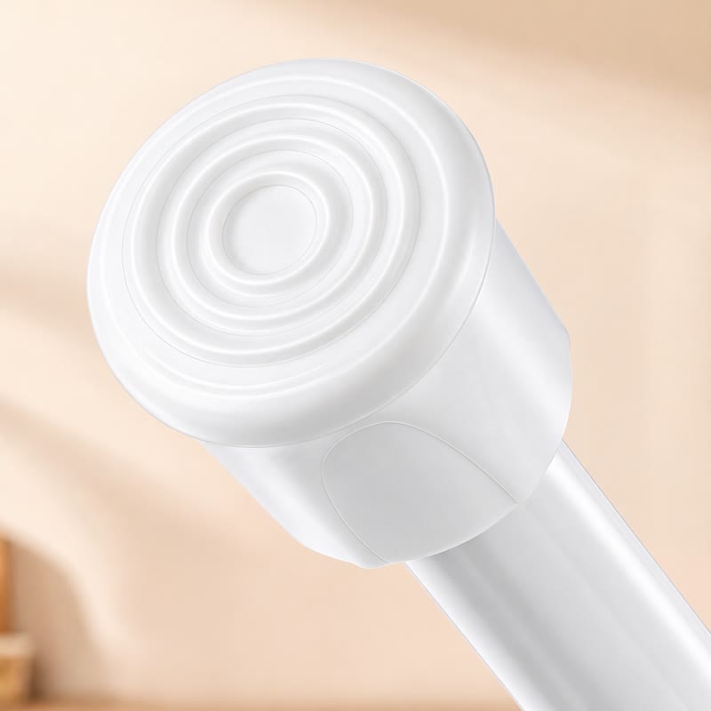Ownkoti White Spring Tension Curtain Rod - image 8