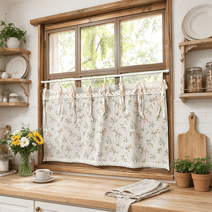 Ownkoti White Spring Tension Curtain Rod - image 1