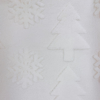 Ownkoti Christmas Tree Snowflake Embossed Pillow Cover - image 14