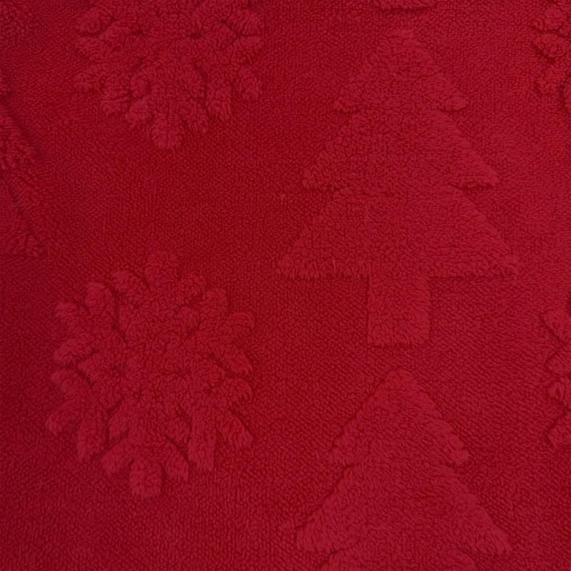 Ownkoti Christmas Tree Snowflake Embossed Pillow Cover - image 4
