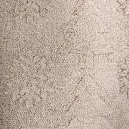 Ownkoti Christmas Tree Snowflake Embossed Pillow Cover - image 9