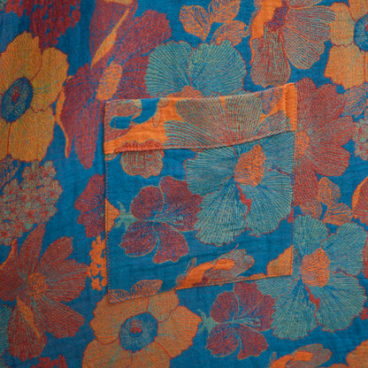 Ownkoti Vintage Flower Cotton Kimono Robe - image 13