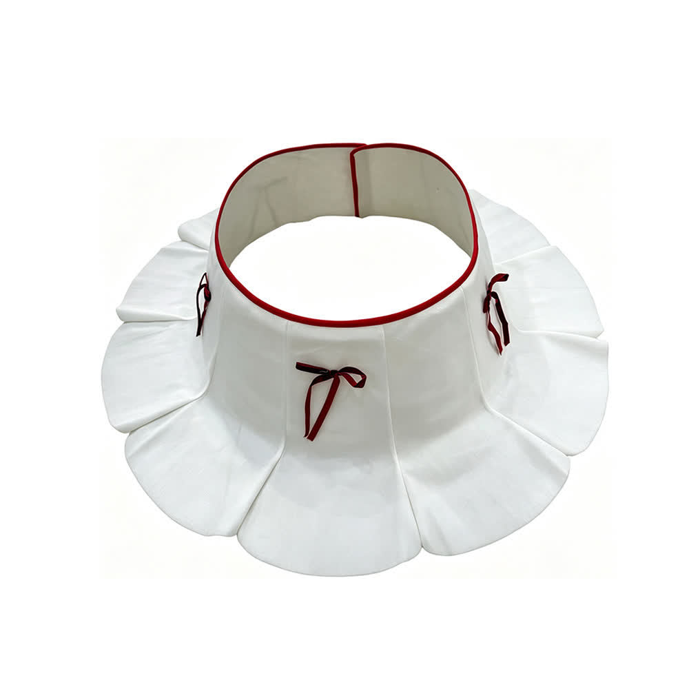 Ownkoti Velvet Christmas Tree Collar with Petal Skirt - image 5