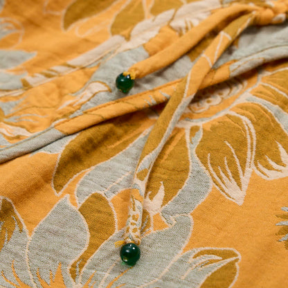 Ownkoti Oriental Sunflower Cotton Pajama Set - image 3