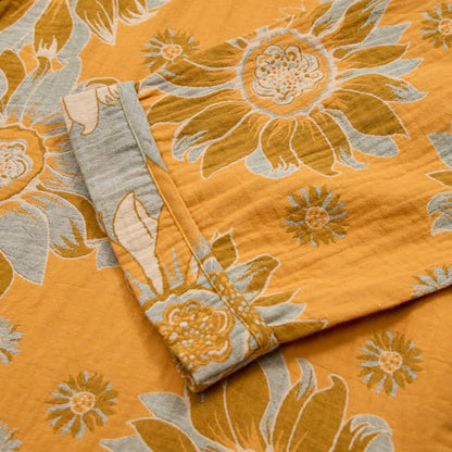 Ownkoti Oriental Sunflower Cotton Pajama Set - image 5