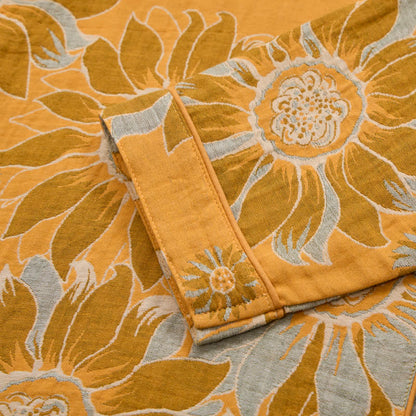 Ownkoti Retro Sunflower Cotton Loungewear Pajama Set - image 5