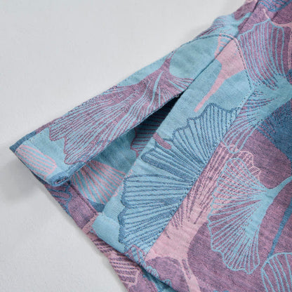 Ownkoti Chinese Style Ginkgo Leaf Pajama Set - image 11