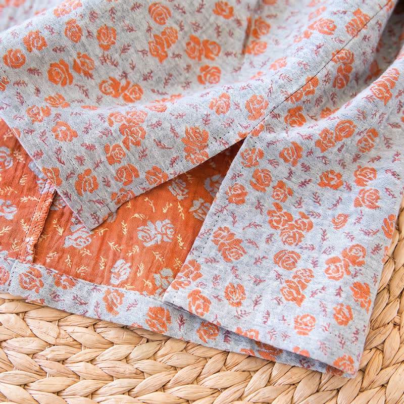Ownkoti Folk Floral Cotton Gauze Homewear Set - image 5