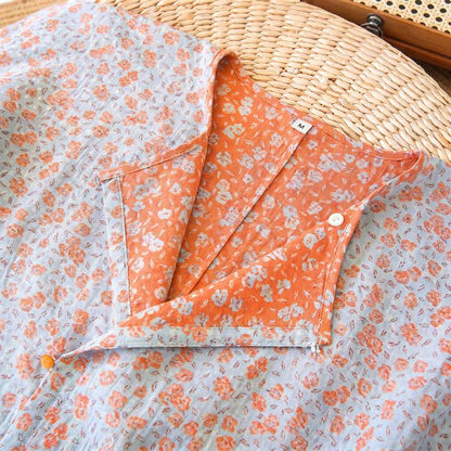 Ownkoti Folk Floral Cotton Gauze Homewear Set - image 4