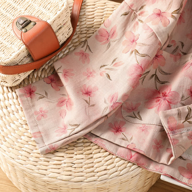 Ownkoti Breezy Blush Floral Lounge Cardigan - image 6