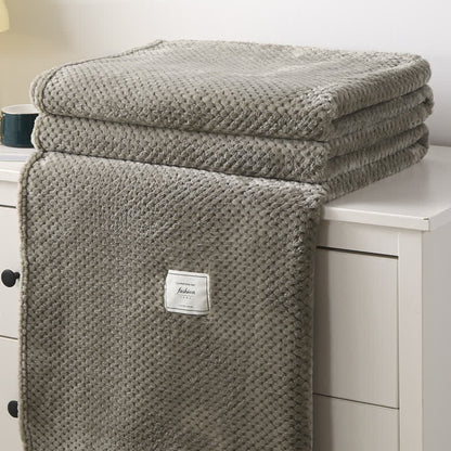 Ownkoti Modern Lightweight Soft Throw Blanket - Brown - Queen - image 22