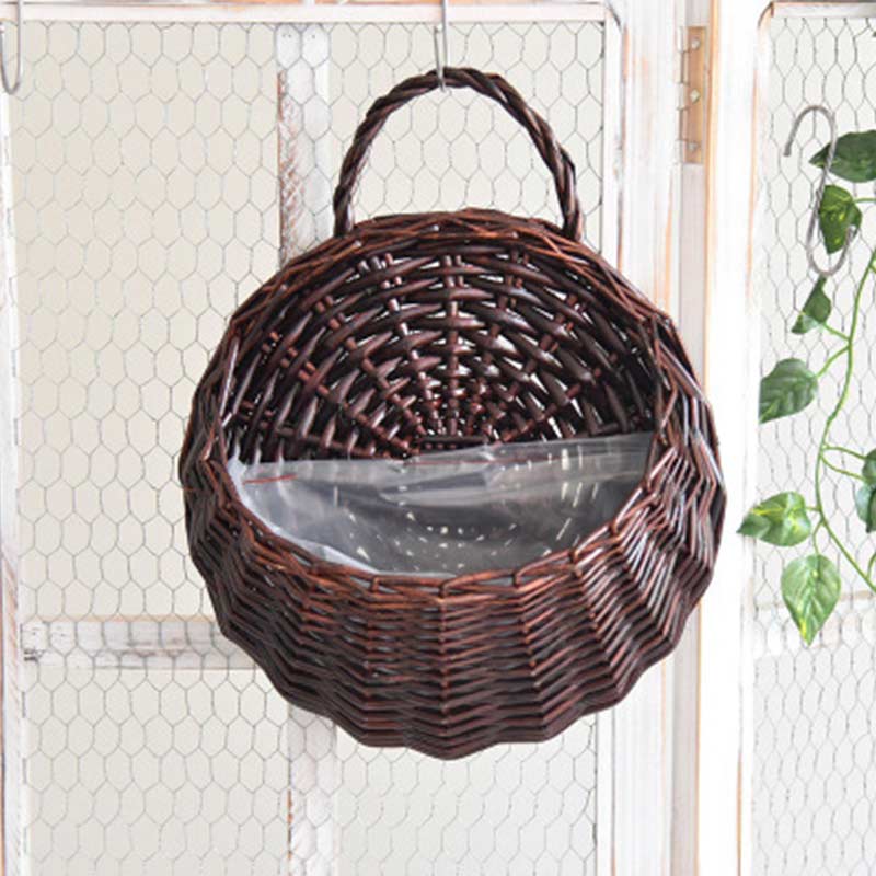 Ownkoti Handwoven Plant Basket with Handle (3PCS) - image 13