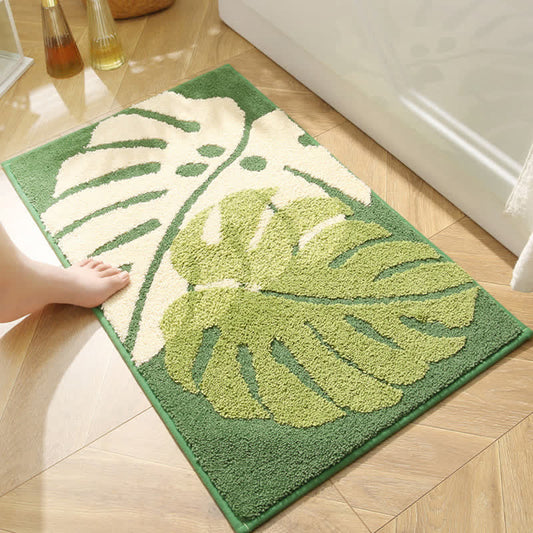 Ownkoti Palm Soft Non-Slip Entryway Rug - A - 19.6" x 31.5" - image 0