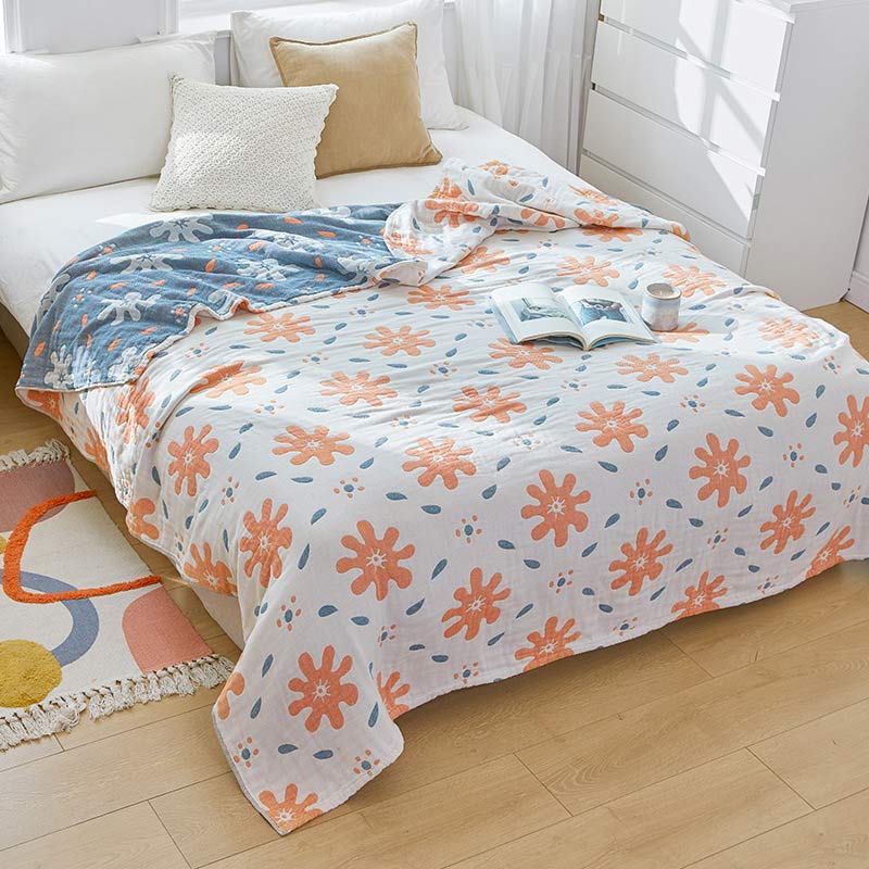 Ownkoti Cute Flowers Cotton Breathable Reversible Quilt - image 0