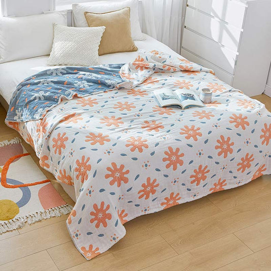 Ownkoti Cute Flowers Cotton Breathable Reversible Quilt - image 0