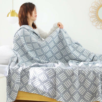 Ownkoti Plaid Pure Cotton Three Layers Quilt - image 3