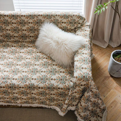 Ownkoti Plum Flower Jacquard Sofa Protector - image 6