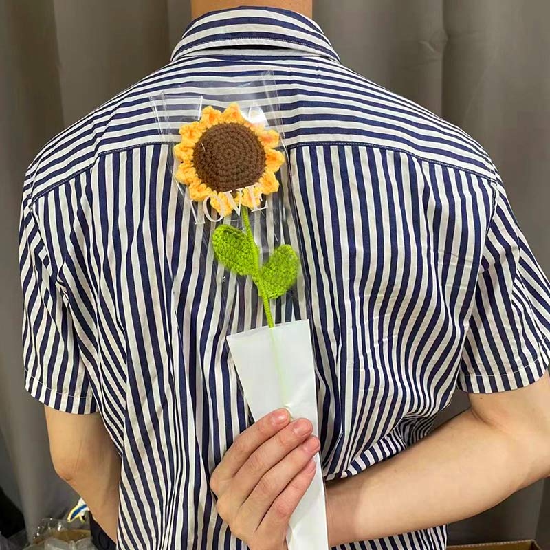 Ownkoti Knitted Handmade Crocheted Sunflower - image 1