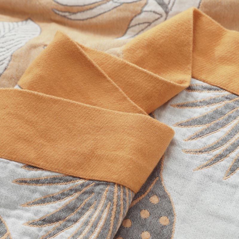 Ownkoti Pattern Cotton Gauze Soft Reversible Blanket - image 6