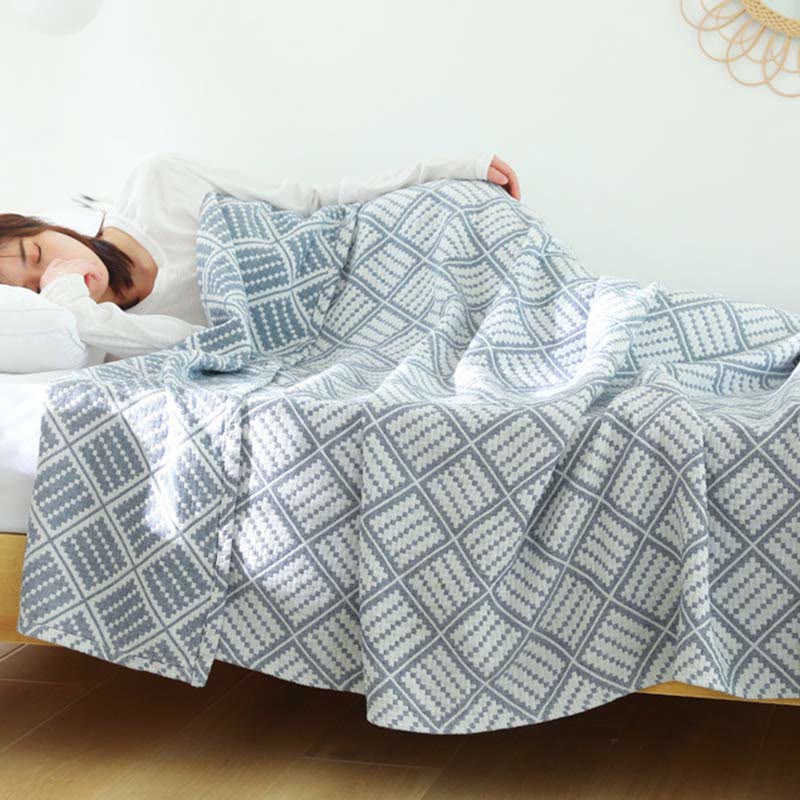 Ownkoti Plaid Pure Cotton Three Layers Quilt - image 4