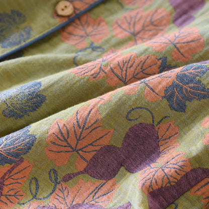 Ownkoti Gourd Jacquard Cotton Loungewear Set - image 7