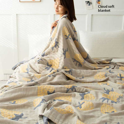 Ownkoti Strawberry Cotton Five Layer Soft Quilt - image 4