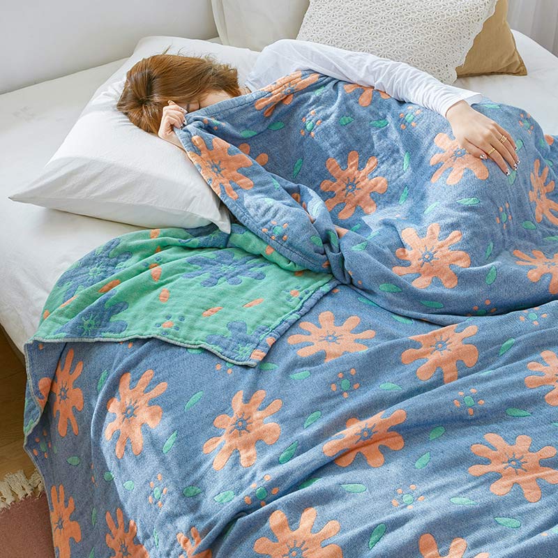 Ownkoti Cute Flowers Cotton Breathable Reversible Quilt - image 8