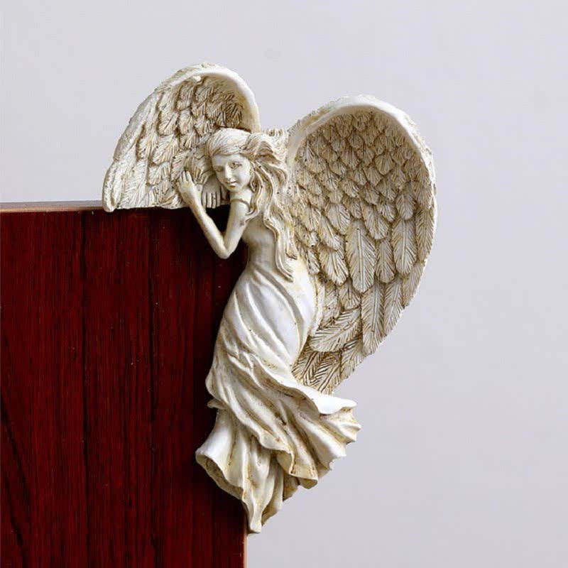 Ownkoti Door Frame Angel Wings Sculpture - image 6