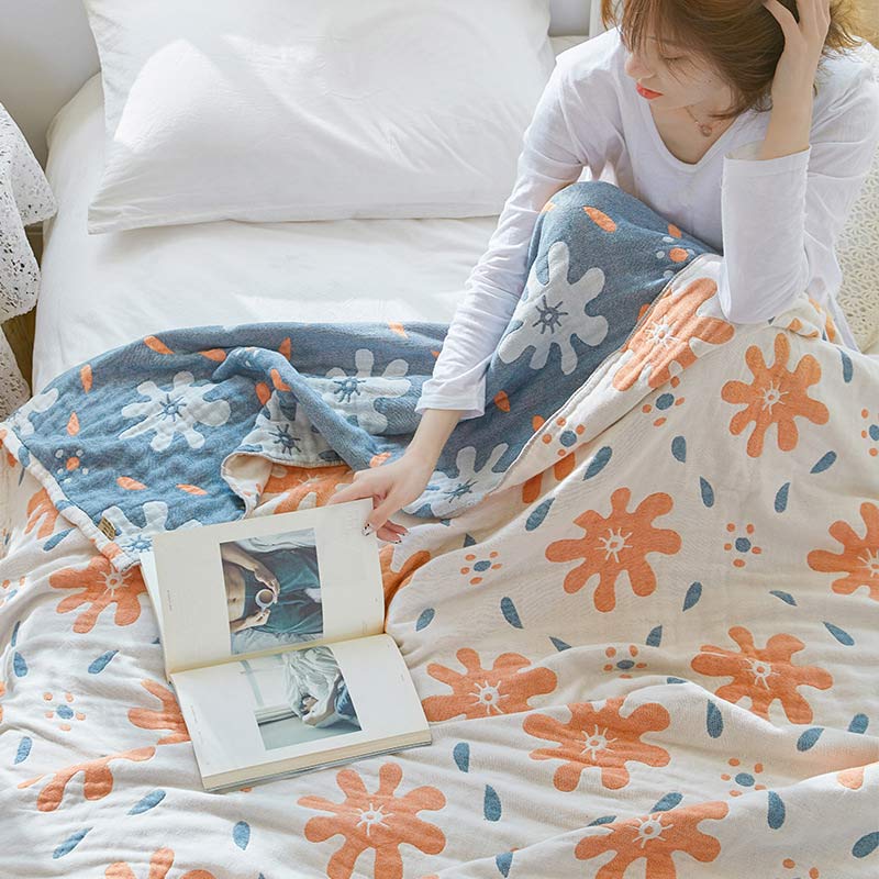 Ownkoti Cute Flowers Cotton Breathable Reversible Quilt - image 4